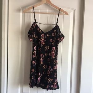 Tank dress with sleeves